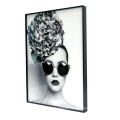 Factory Supply Durable Glass Photo Print Custom Acrylic Prints with Metal Frame